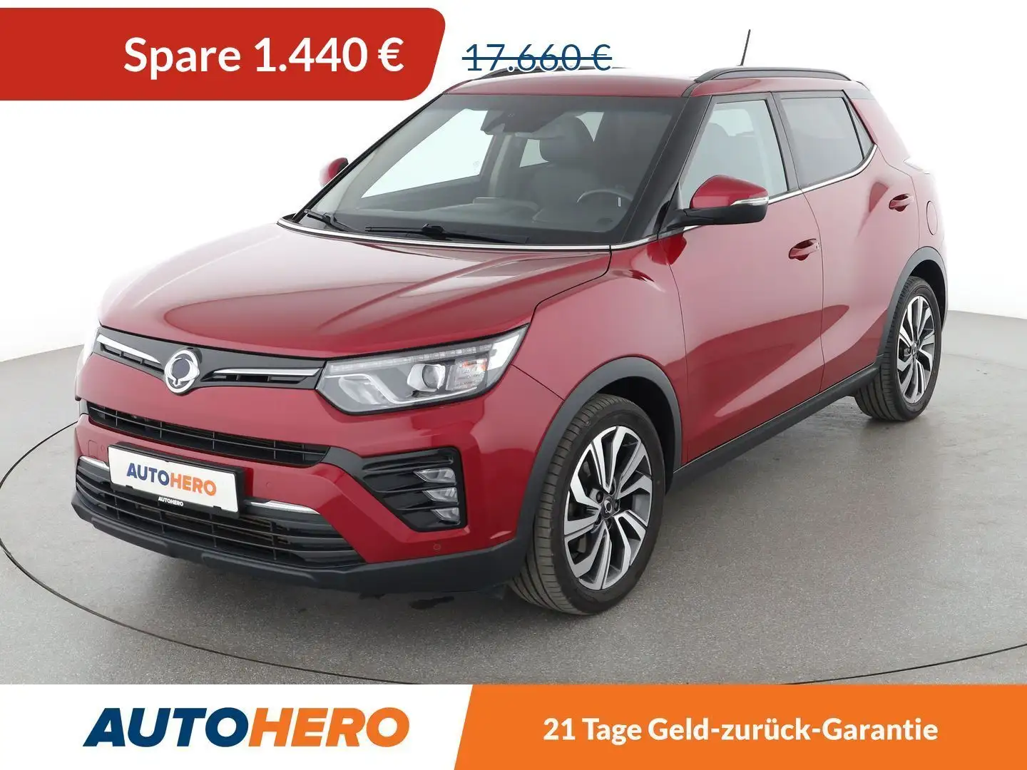 SsangYong Tivoli 1.5 T-GDI Amber 4x2 Aut.*LED*NAVI*TEMPO*CAM*PDC* Rot - 1