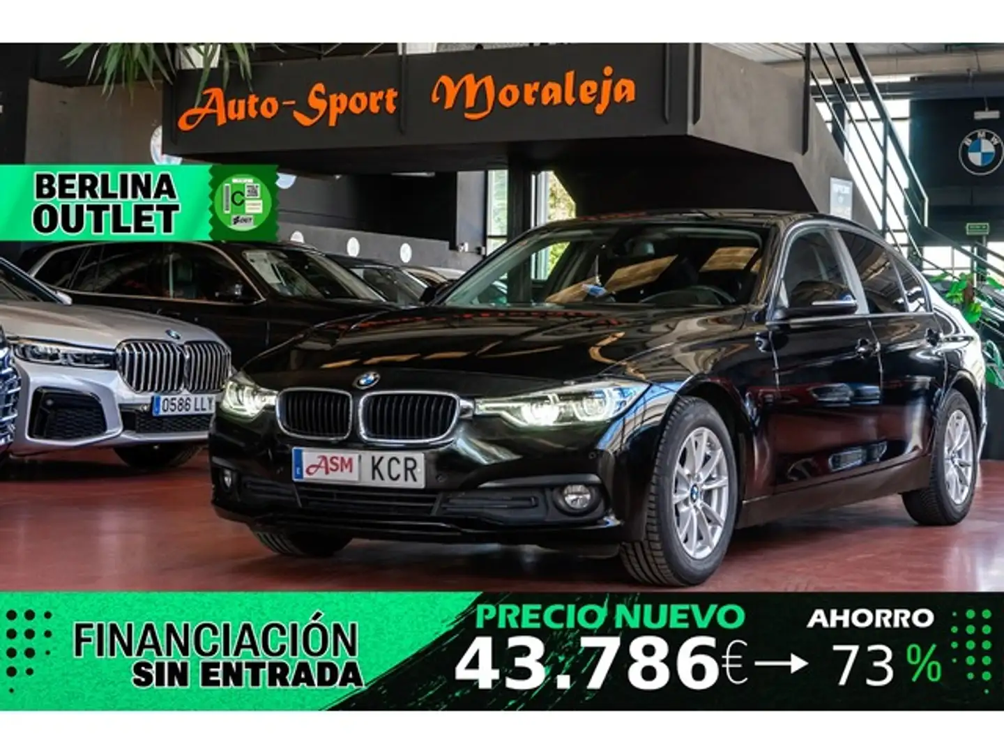 BMW 318 318dA Business Negro - 1