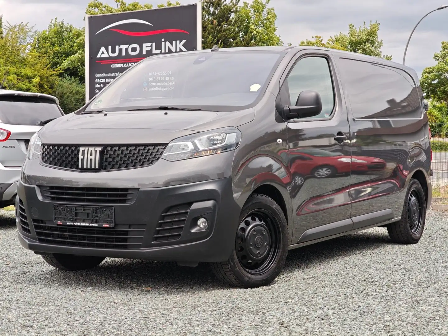 Fiat Scudo L2 SX 3 SITZER (TÜV NEU/1.Hand/RFK/NAVI) Grau - 1