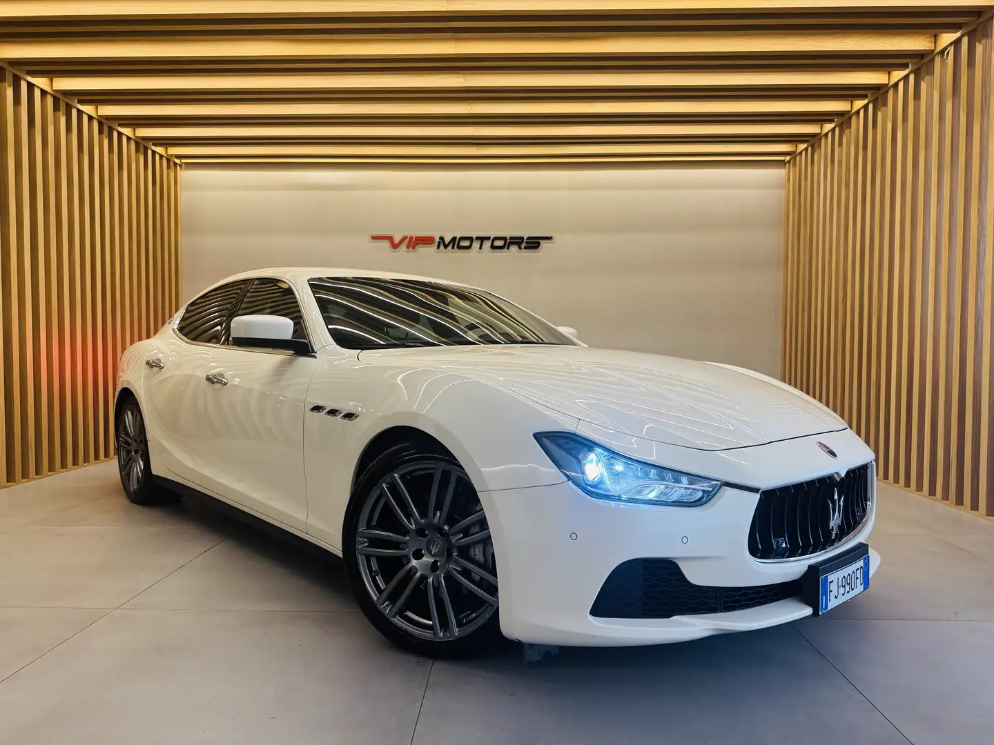 Maserati Ghibli S 3.0 DIESEL 275cv FULL GARANZIA bianco perlato Schwarz - 1