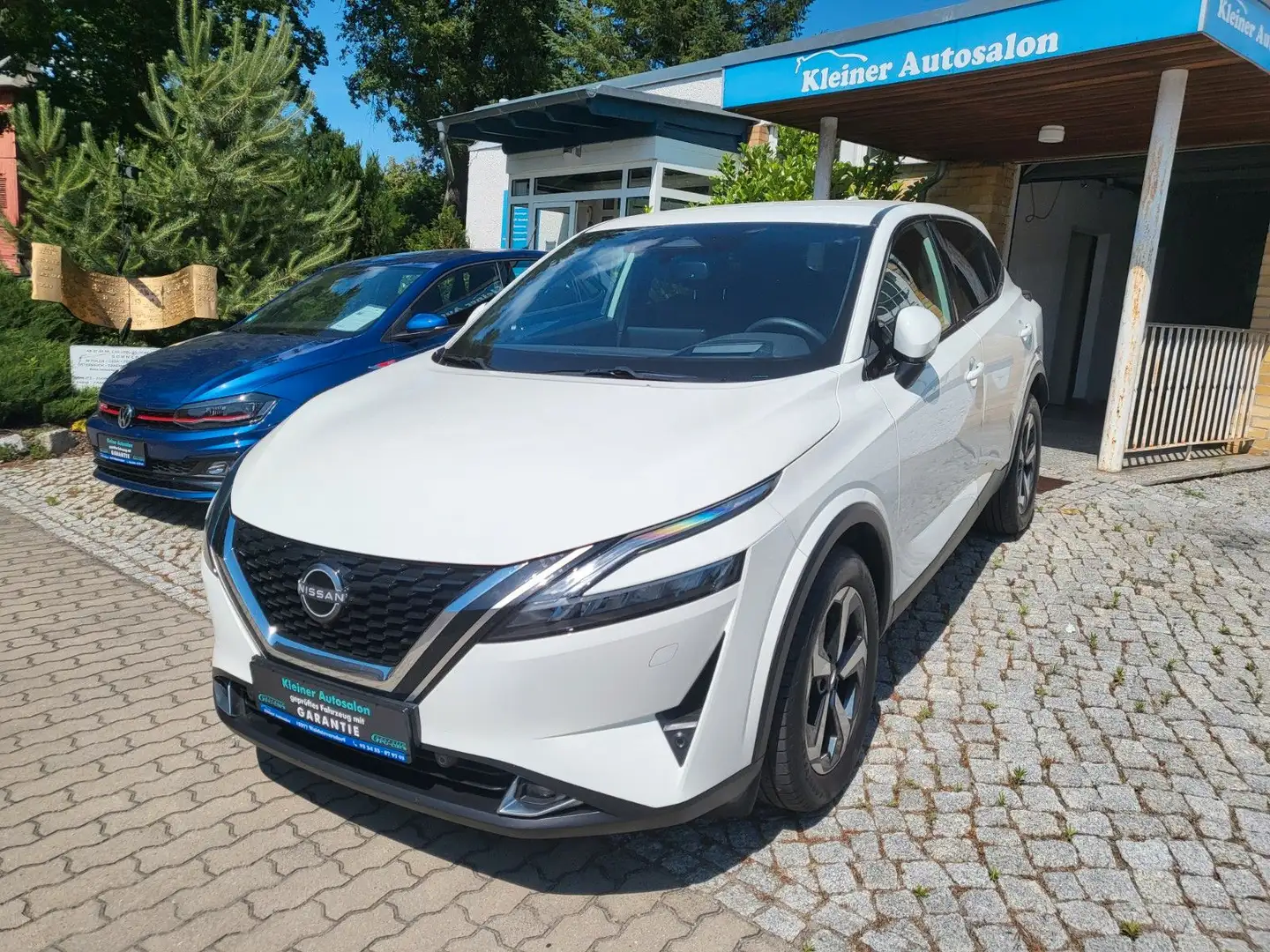 Nissan Qashqai Tekna HUD/ACC/DSG/KAMERA/ Weiß - 1