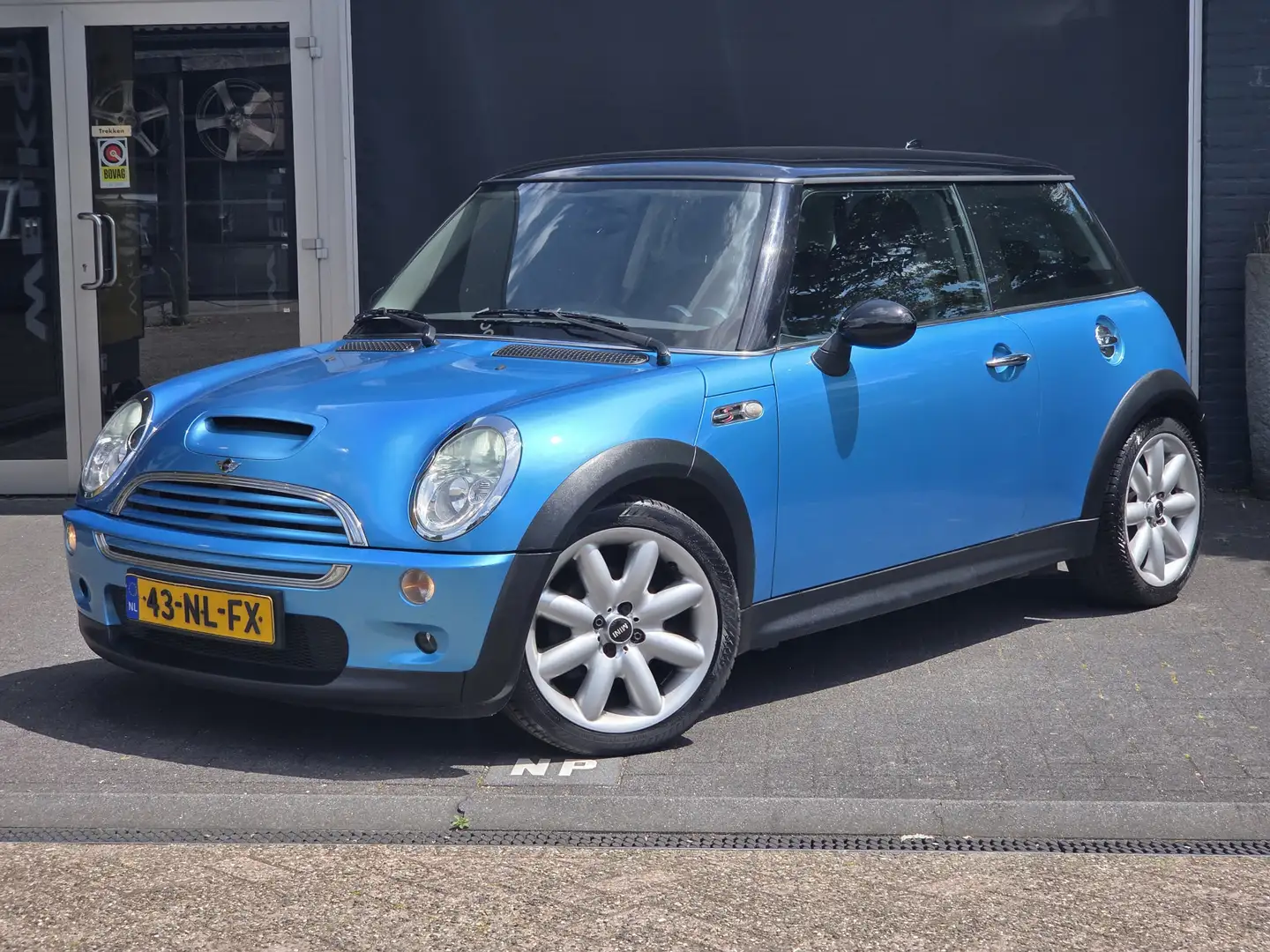 MINI Cooper S Mini 1.6 Chili LEDER / NAVI / CRUISE / CLIMA Azul - 1