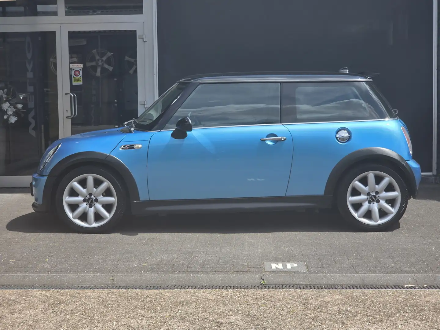 MINI Cooper S Mini 1.6 Chili LEDER / NAVI / CRUISE / CLIMA Azul - 2