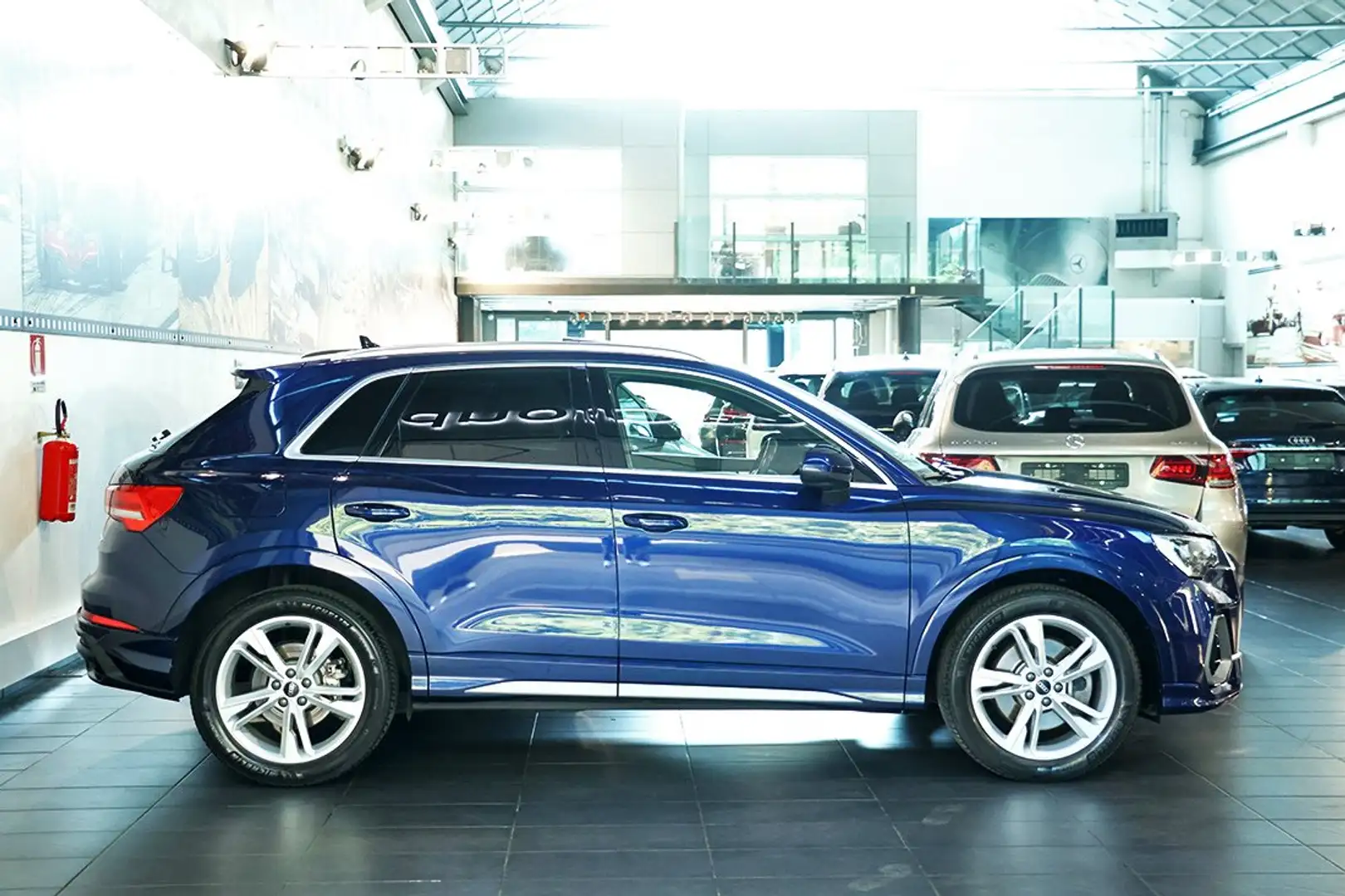 Audi Q3 40 TDI Quattro S-Tronic S-Line - TETTO/BAULE ELE. Blu/Azzurro - 2
