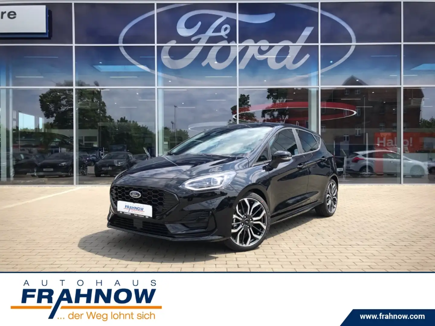 Ford Fiesta 1.0 EcoBoost MHEV ST-Line X MATRIX-LED Keyless ACC Zwart - 1