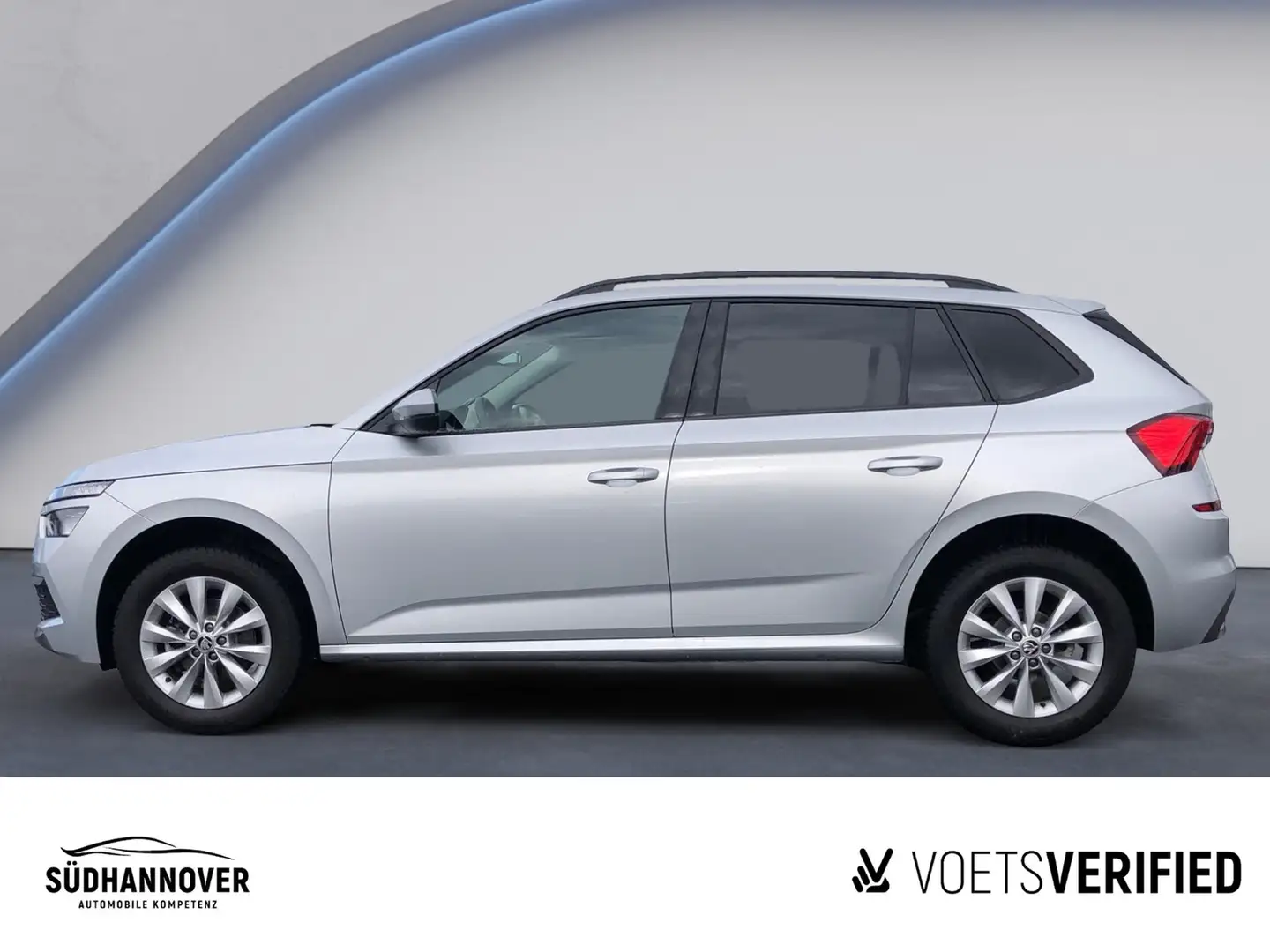 Skoda Kamiq Ambition 1.0 TSI DSG AHK+LED+SHZ+PDC Silber - 2
