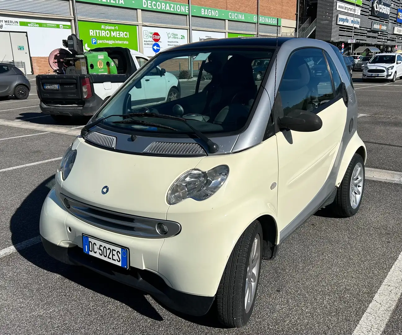 smart forTwo coupe 700 cc Bej - 2