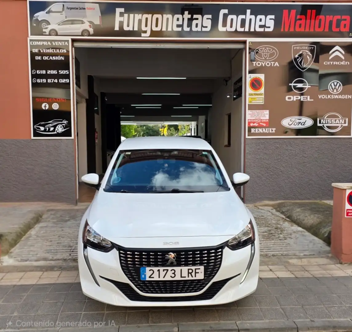 Peugeot 208 1.5 BlueHDi S&S Active 100 Blanco - 2