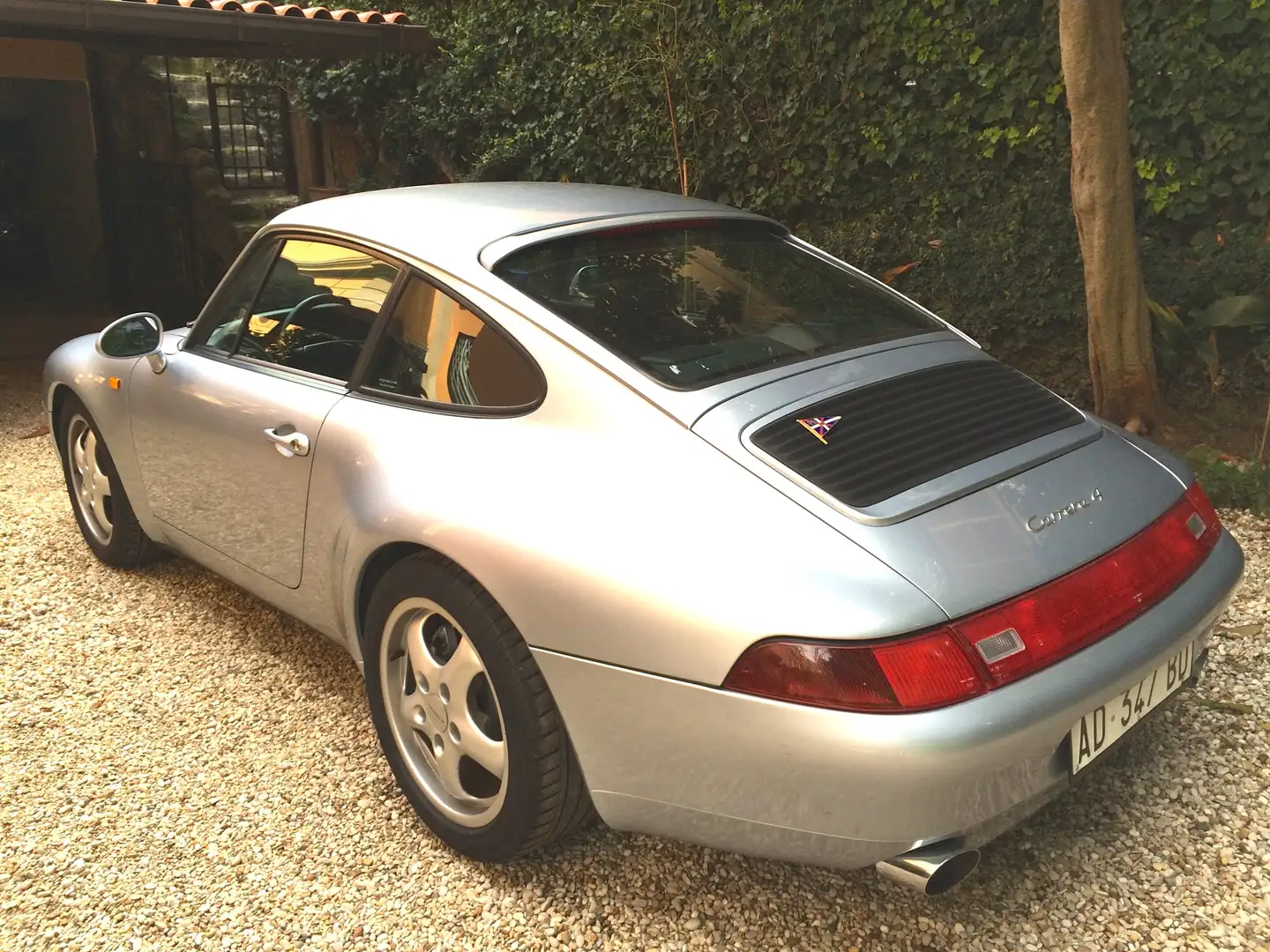 Porsche 993 911 Coupe 3.6 Carrera 4 Argento - 2