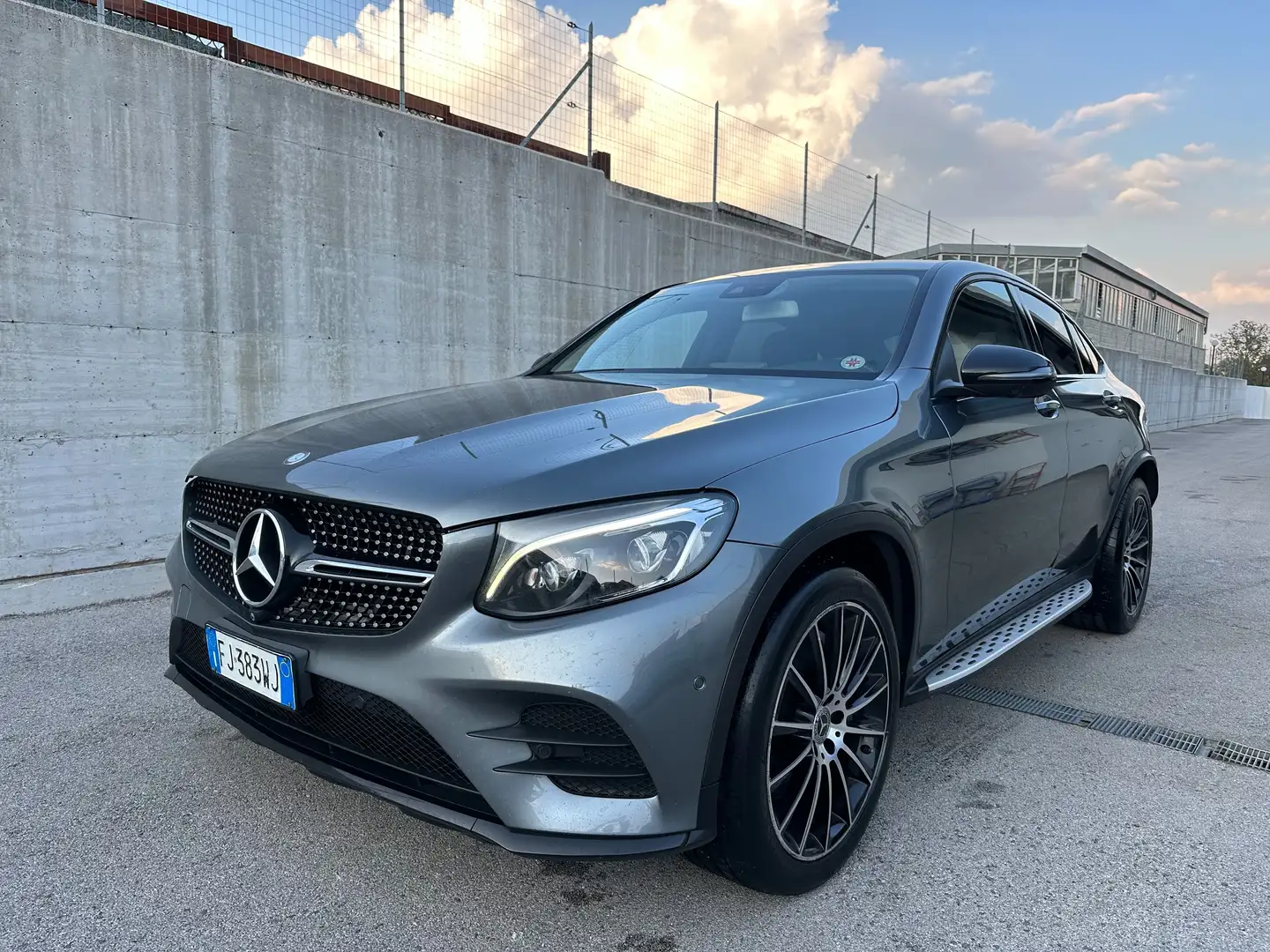 Mercedes-Benz GLC 250 d Coupè Premium 4matic auto -PER COMMERCIANTI - Grigio - 1