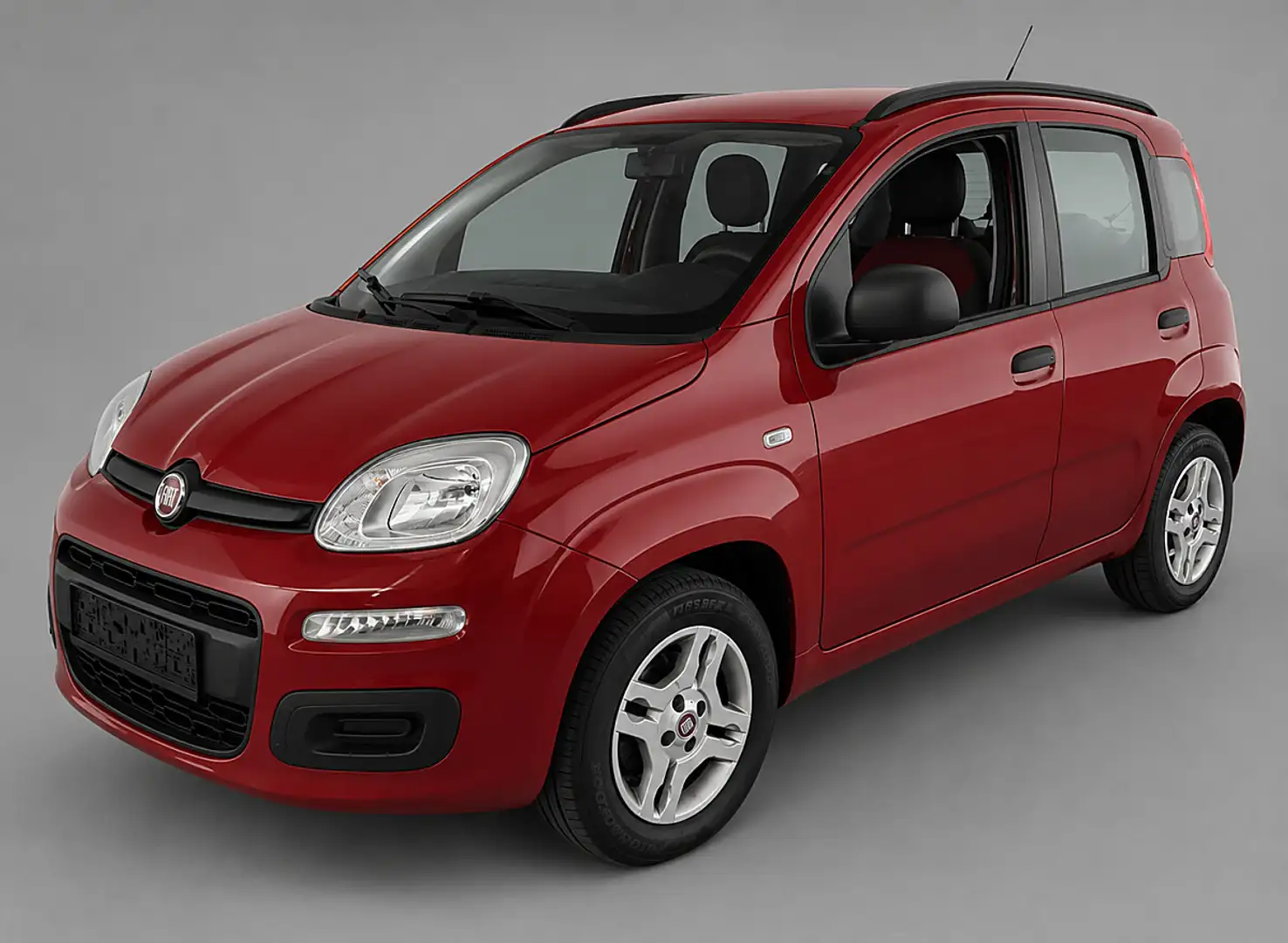 Fiat Panda CNG Erdgas Frische Pickerl Rot - 2