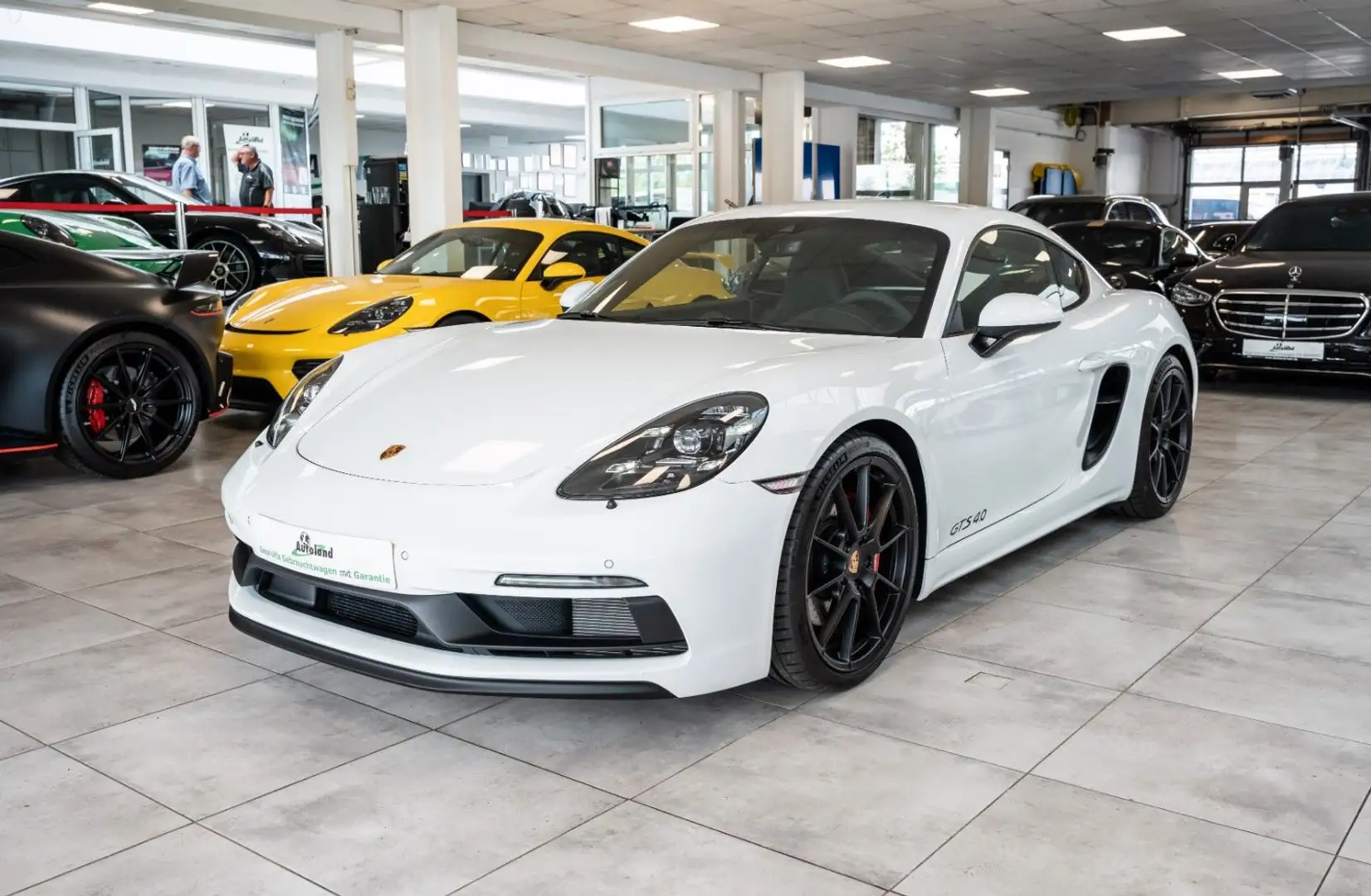 Porsche Cayman 718 Cayman GTS 4.0 PDK*LED*BOSE*R-CAM* Weiß - 1