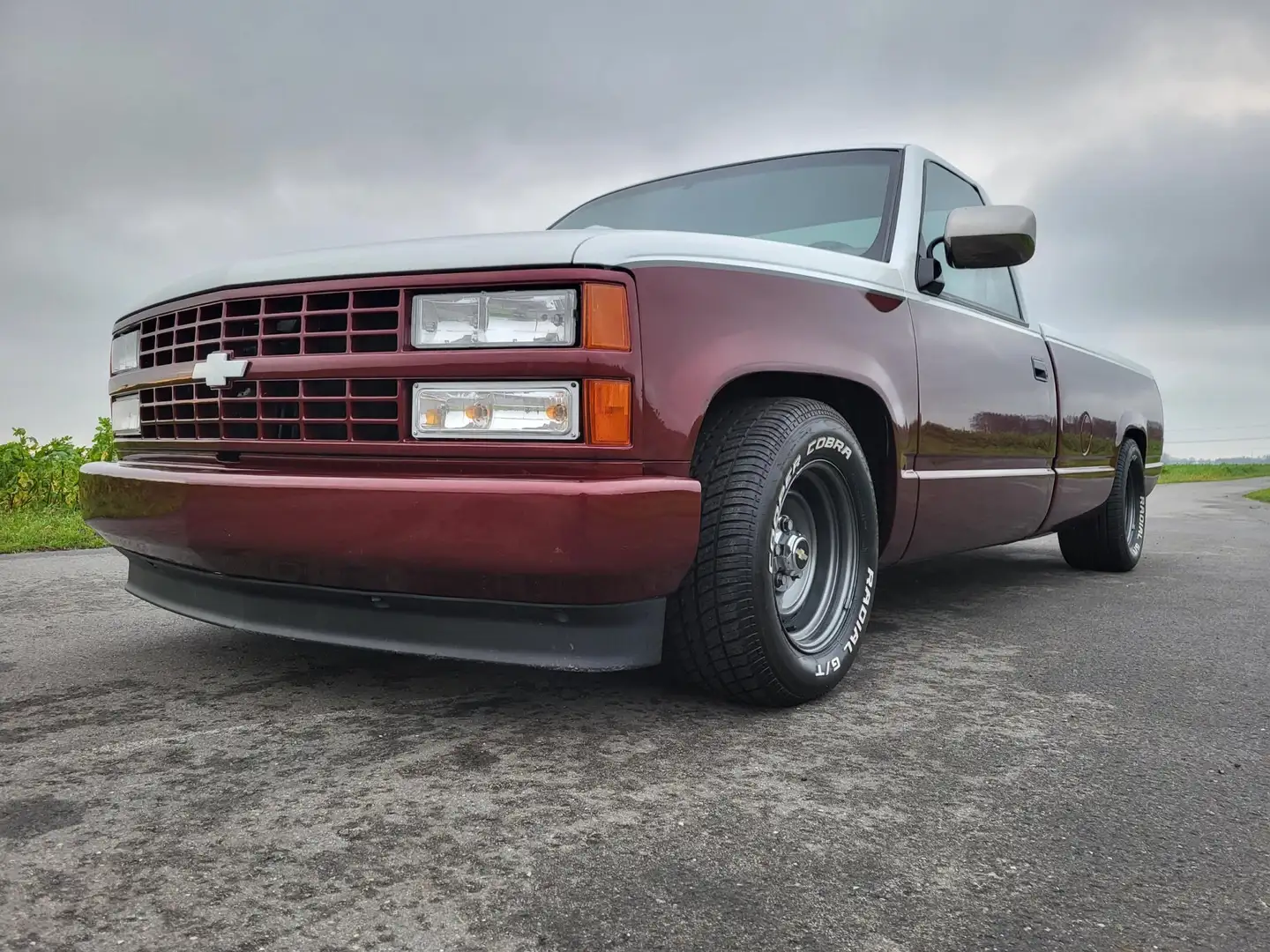 Chevrolet Silverado V8 Pick up chevy grijs Rot - 2