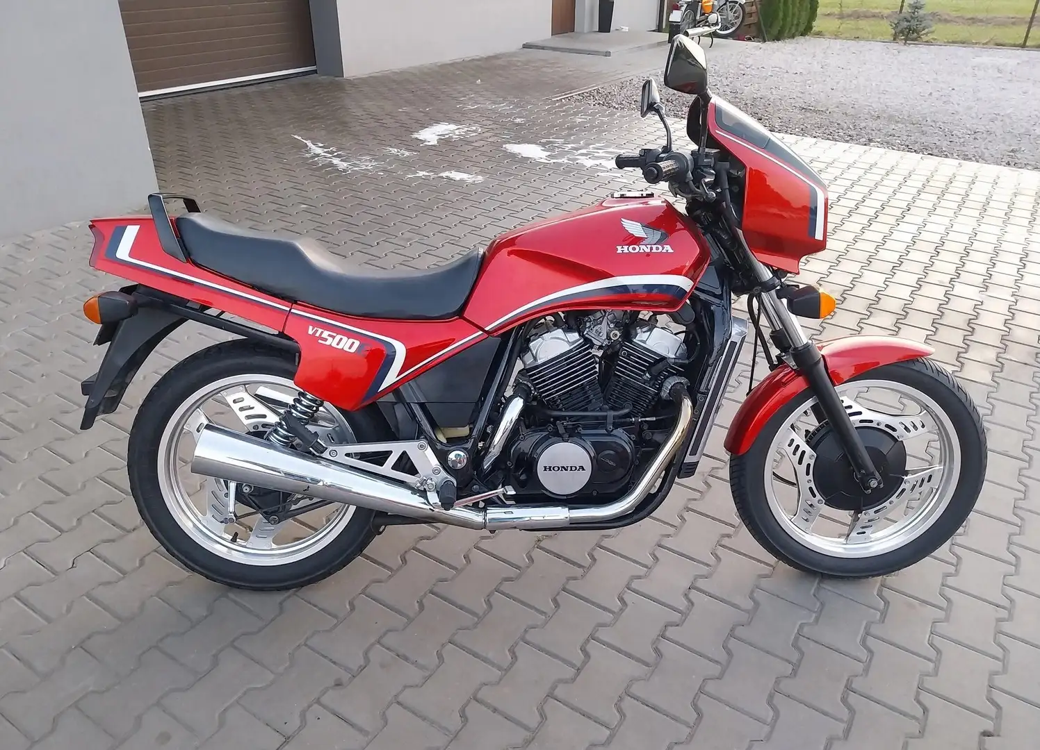 Honda VT 500 E Červená - 2