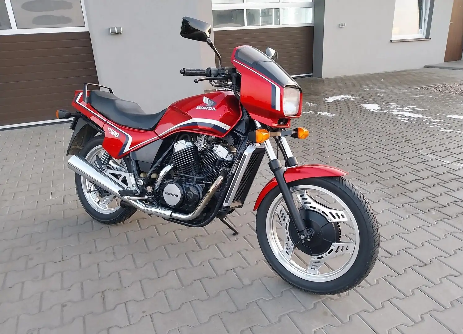 Honda VT 500 E Červená - 1