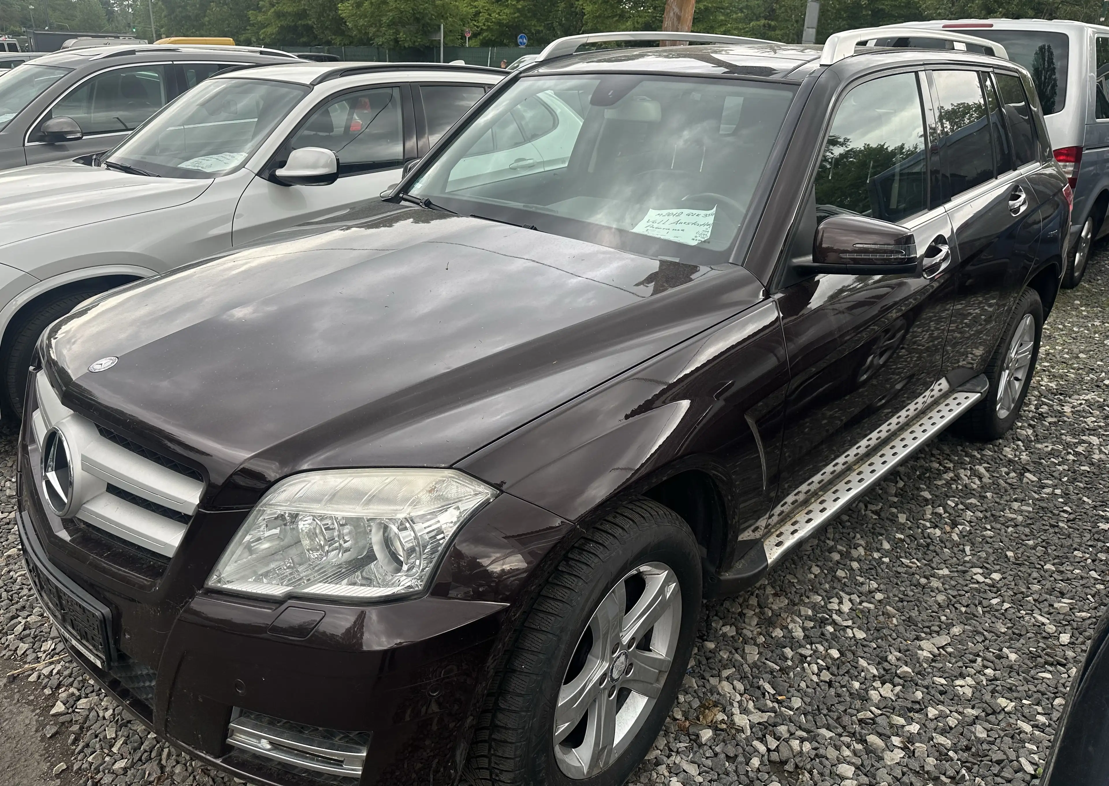 Mercedes-Benz GLK 350 CDI 4Matic AUTOMATIK LEDER NAVI PANORAMA F-1 MEMORY LOGIC 7 VOLL EXTRAS — photo 3