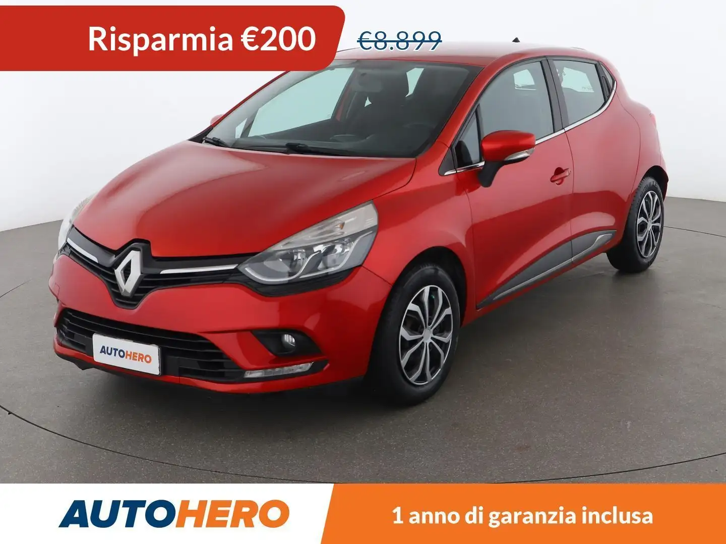 Renault Clio 1.5 dCi Energy Zen 75 CV Rosso - 1