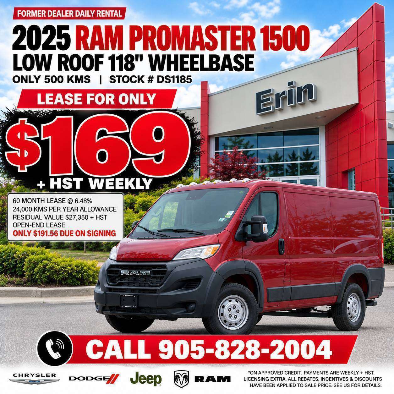 2025 RAM ProMaster Cargo Van