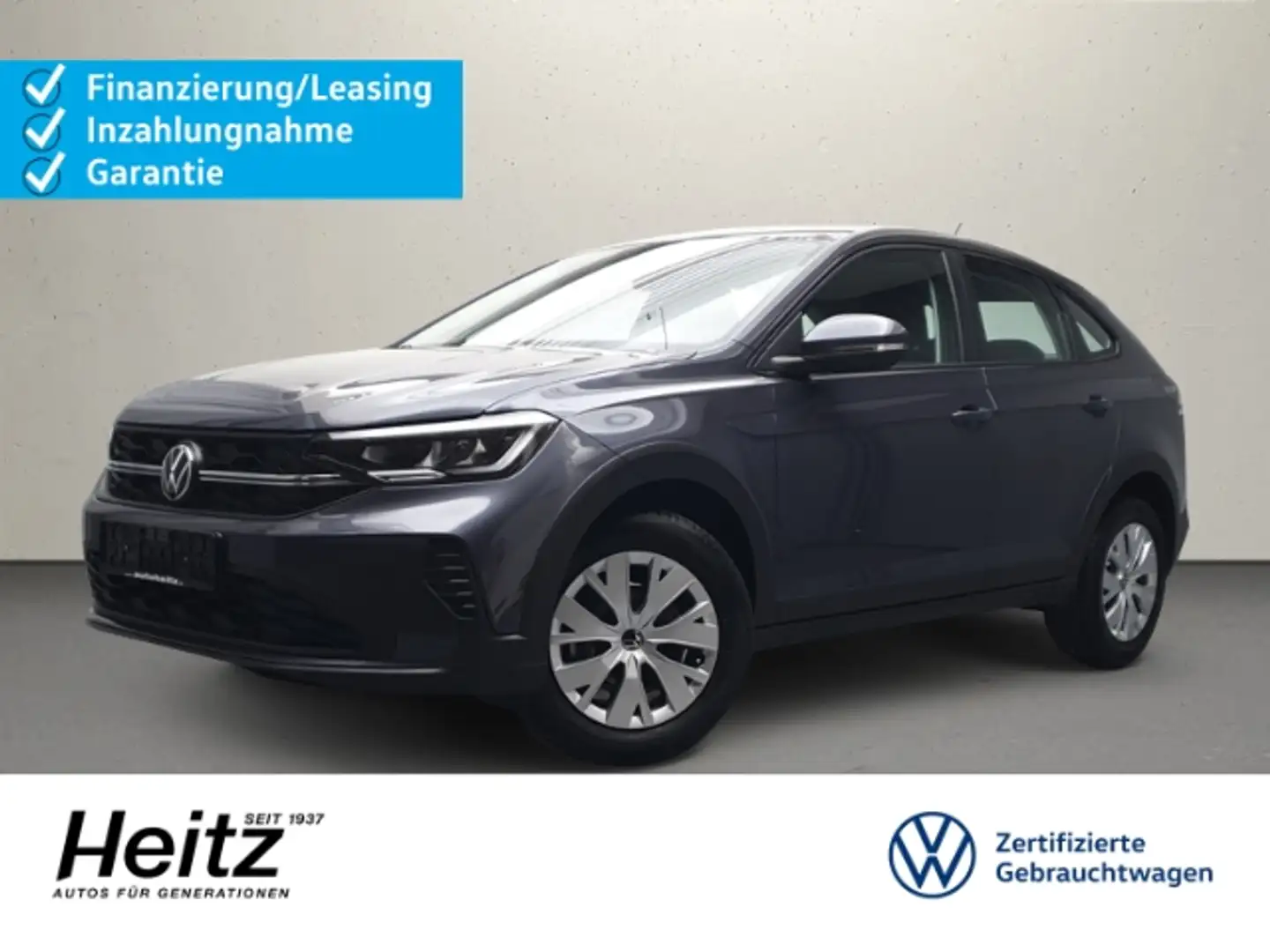 Volkswagen Taigo TSI App Connect LED DAB SHZ Klima PDC Grau - 1