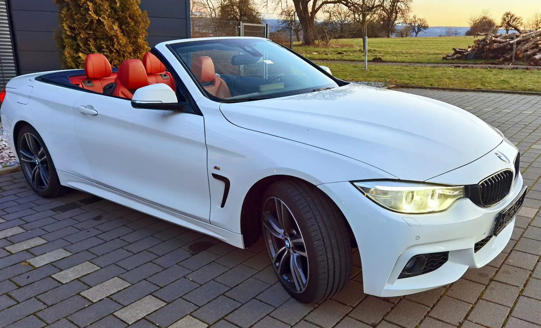 BMW 435 4er Cabrio 435d xDrive MPaket  HeadUp MOTOR NEU Beyaz - 2