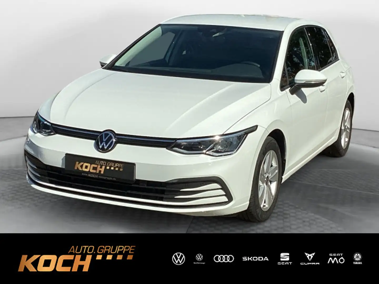 Volkswagen Golf VIII 2.0TDI Life DSG Navi LED Kamera ACC Blanc - 1