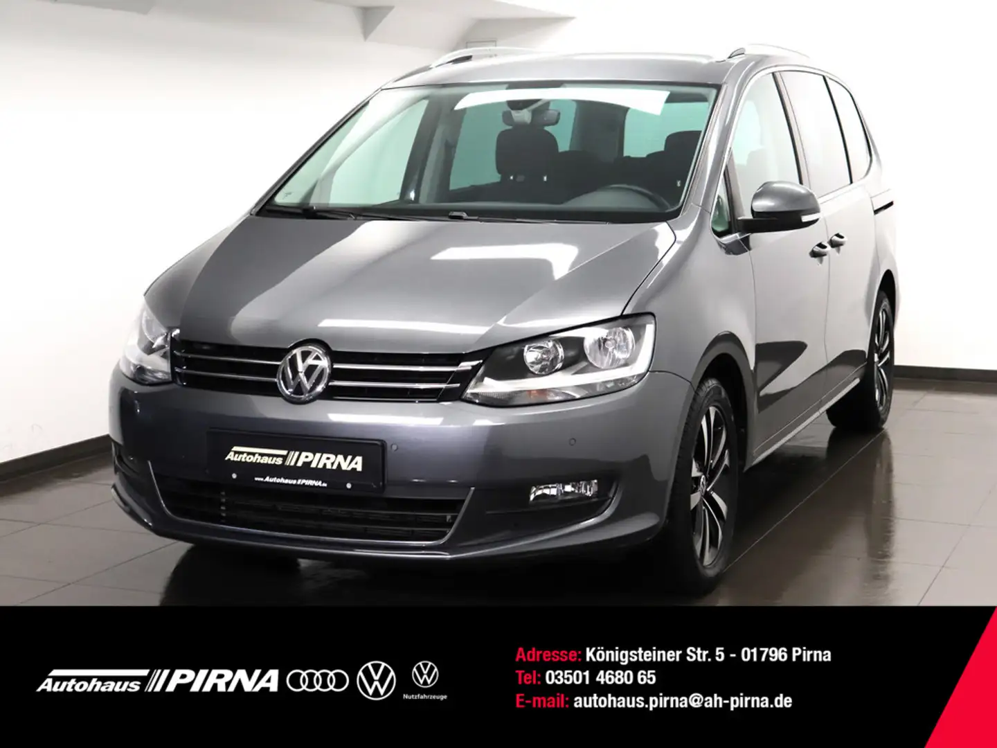 Volkswagen Sharan 1.4 TSI United NAVI 7-Sitzer Grau - 1