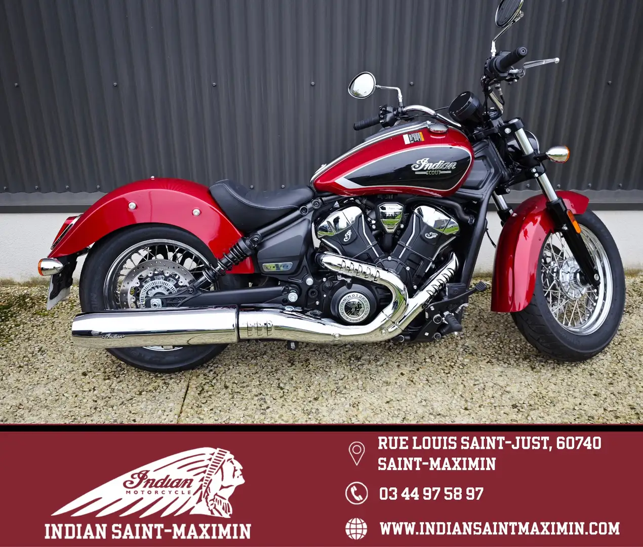Indian Scout Rojo - 1