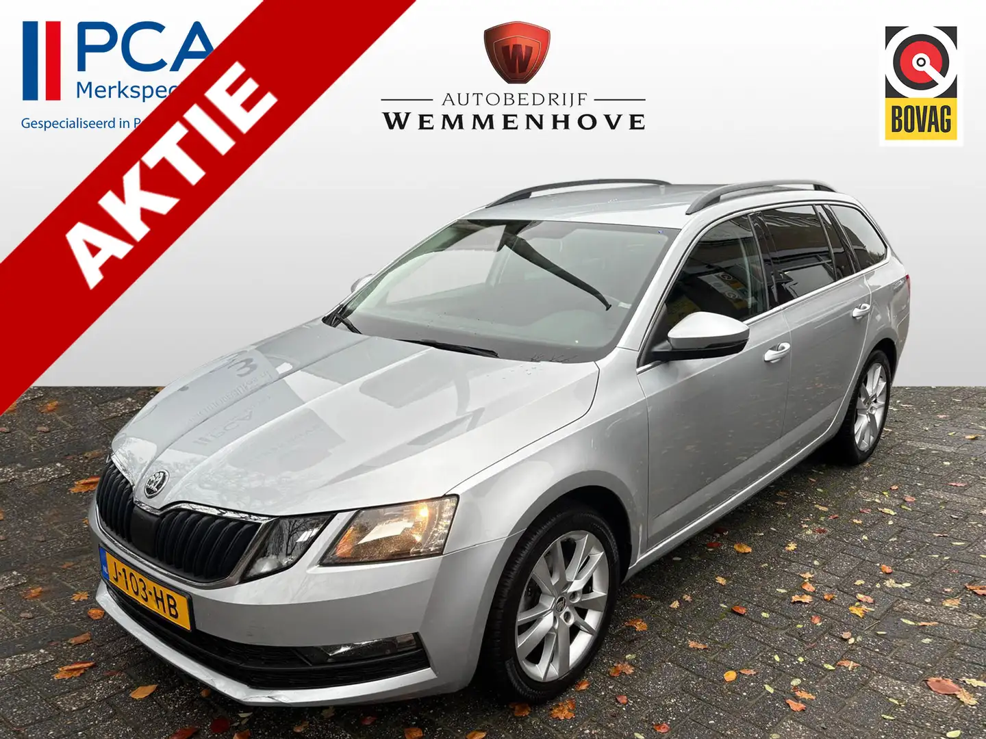 Skoda Octavia Combi 1.5 TSI Greentech Business Edition Grijs - 1