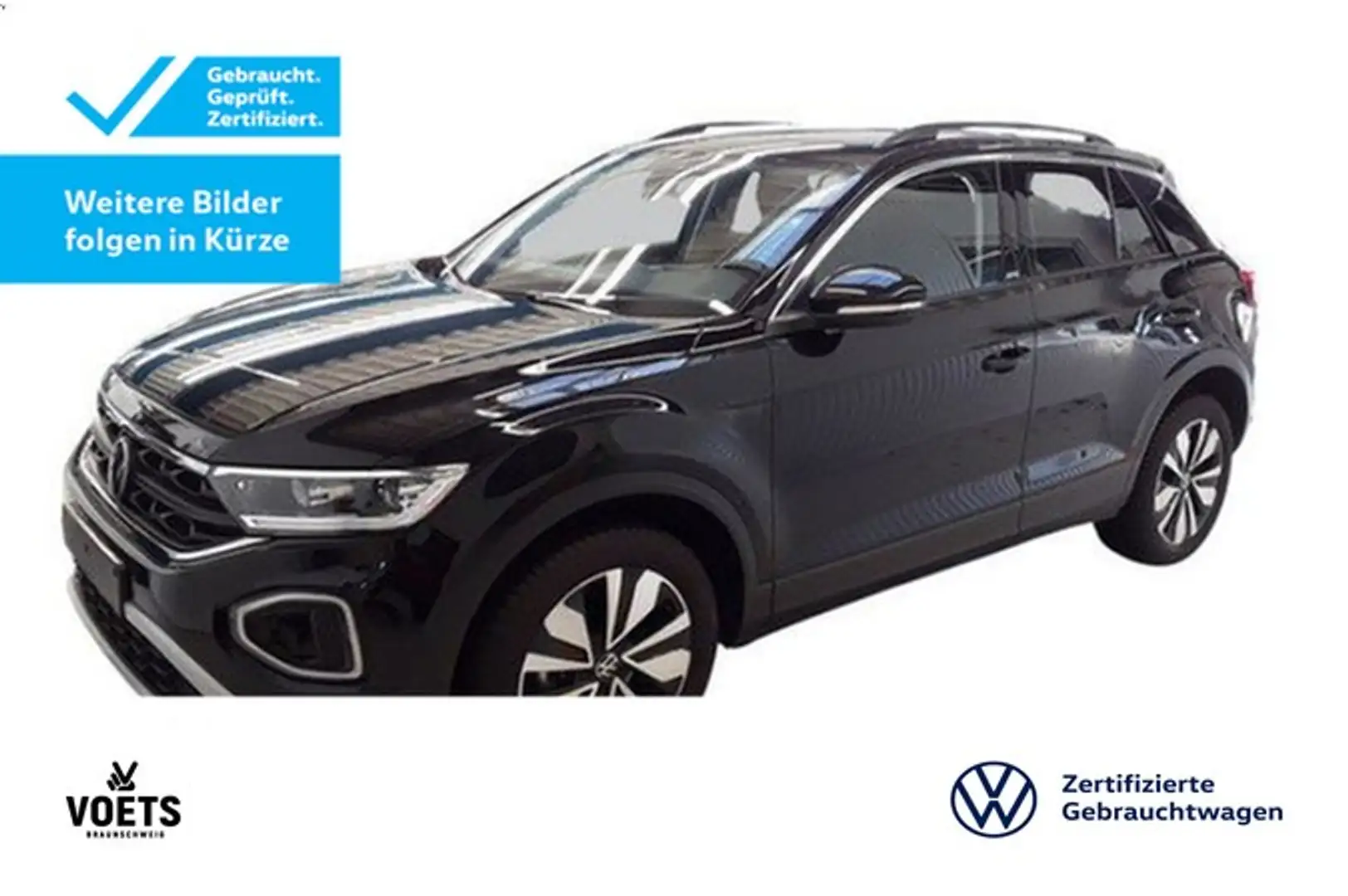 Volkswagen T-Roc MOVE 1.5 TSI 6-Gang LED+SHZ+NAVI+IQDRIVE Zwart - 2