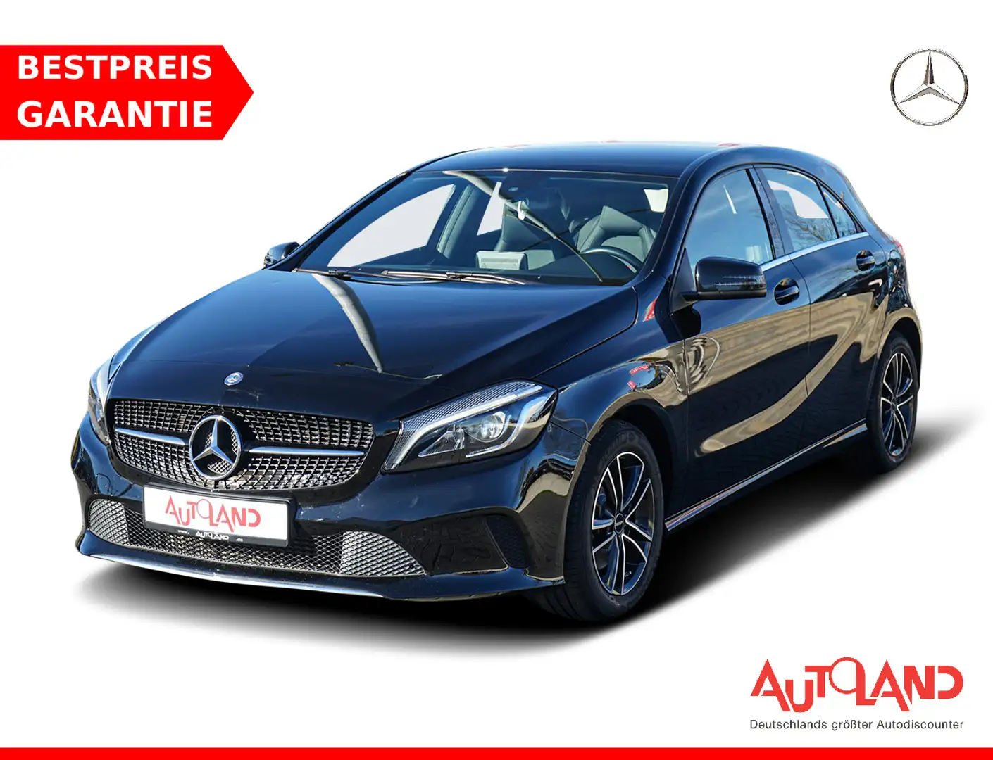 Mercedes-Benz A 140 A180 Style LED Sitzheizung Kamera USB Sportsitze Noir - 1