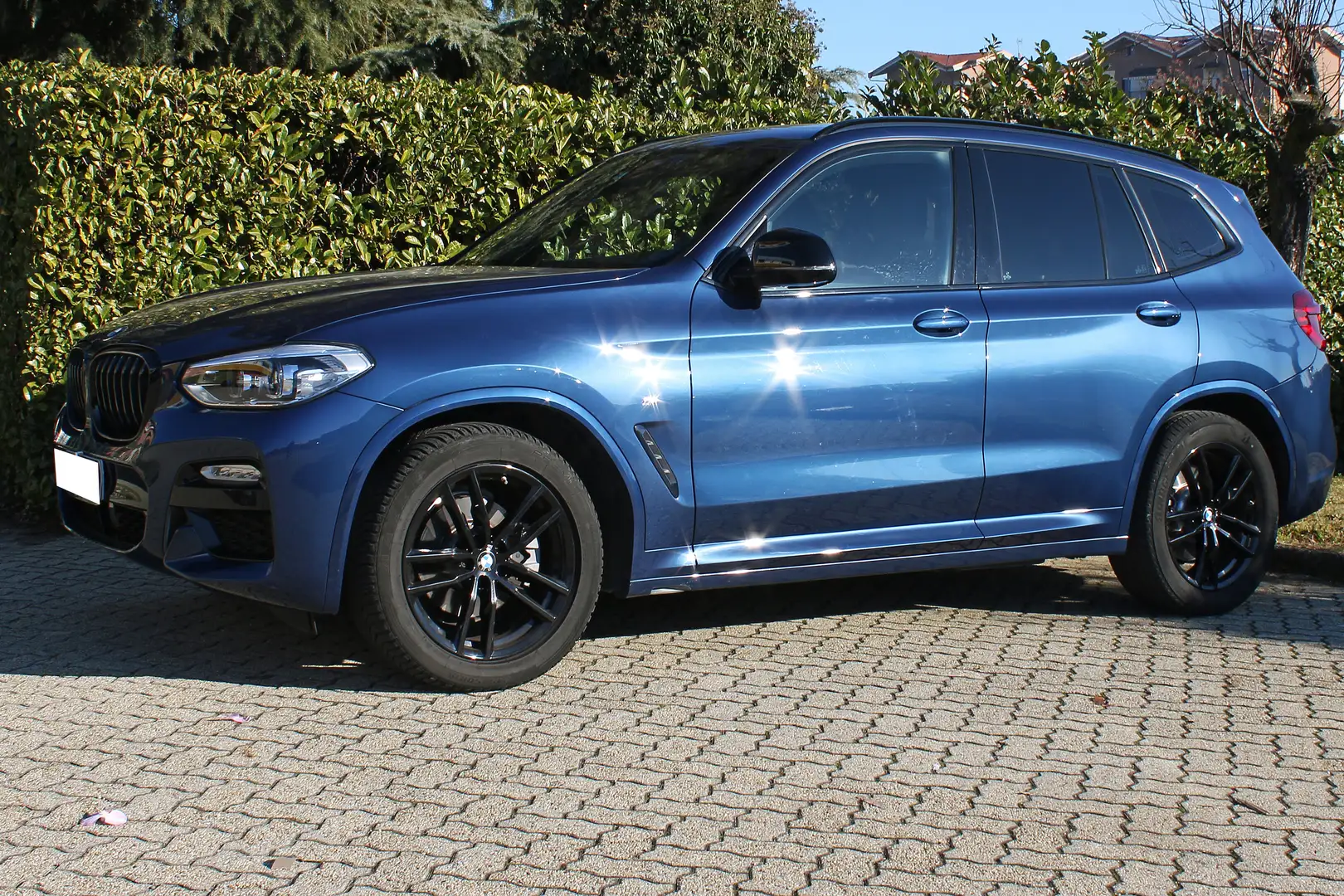 BMW X3 xDrive20d 190 CV Steptronic Msport Shadow Line Blau - 1