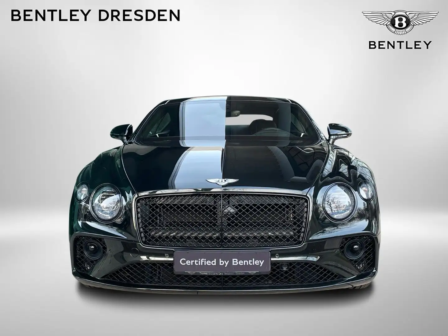 Bentley Continental GT V8 - Rotating Dis./Pano/8x Wheel Zelená - 2