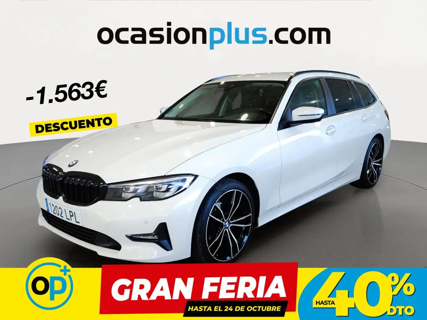 BMW 318 318dA Touring Blanco - 1