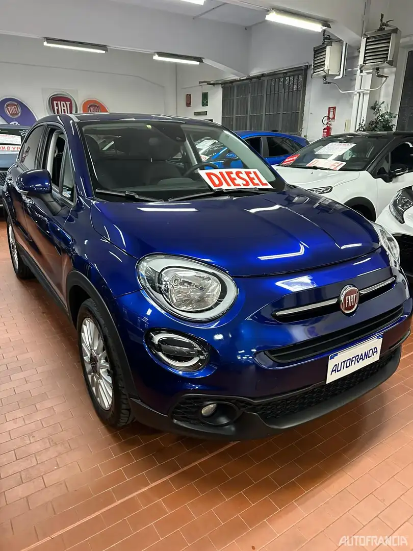 Fiat 500 X - CONNECT 1.3 MTJ 95 CV Bleu - 2