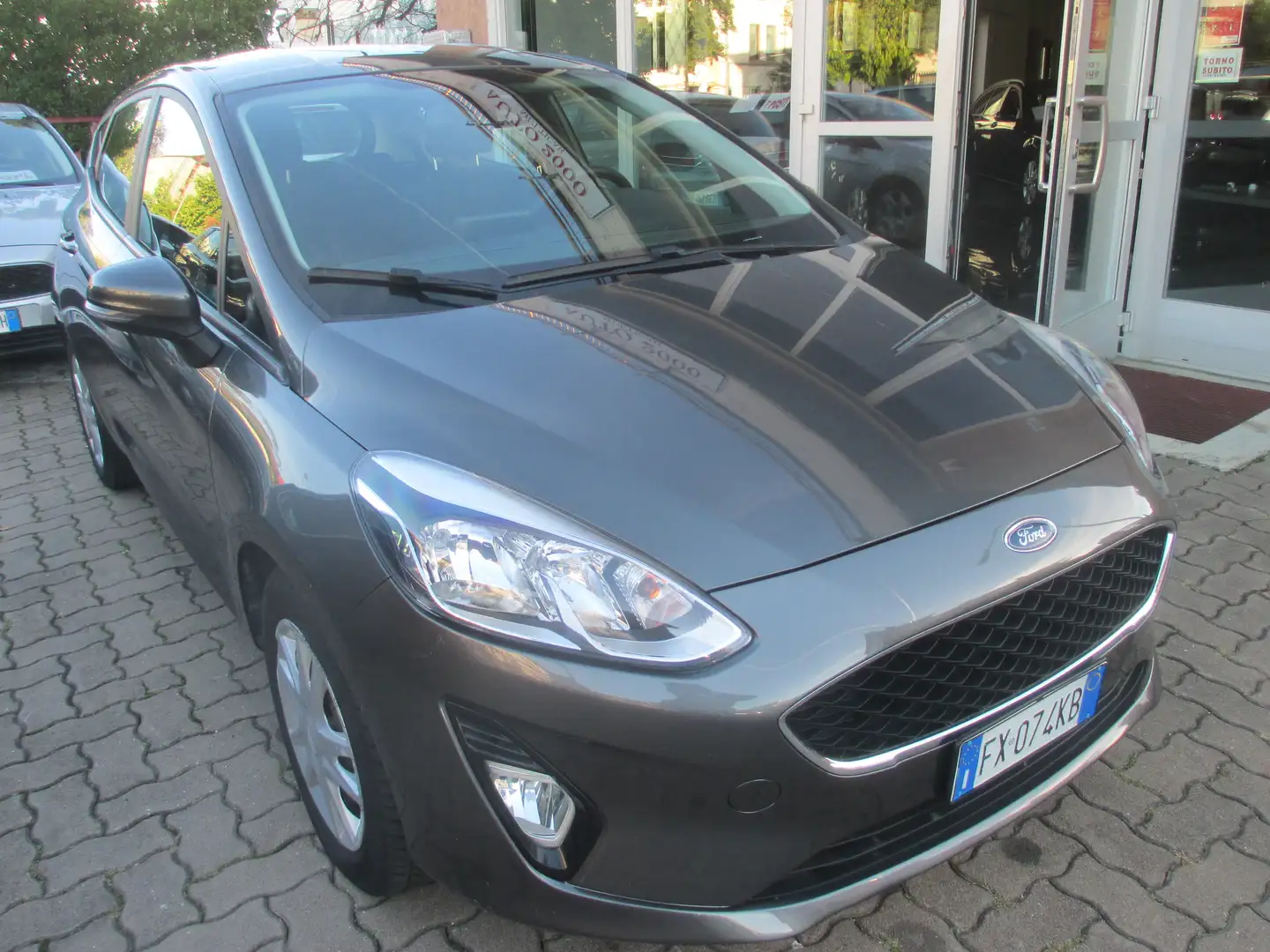 Ford Fiesta 5p 1.5 ecoblue (tdci) NEOPATENTATI - DAB-APP Grigio - 1