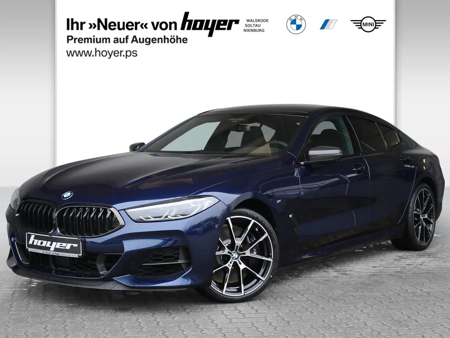BMW M850 i xDrive Gran Coupe Pano SHZ Laserlicht Bowers&Wil Blue - 1