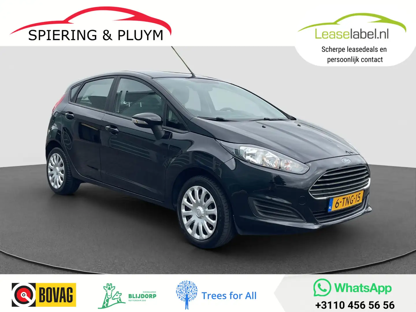 Ford Fiesta 1.0 Style Navi | Airco | Zeer nette staat | Bleuto Noir - 1