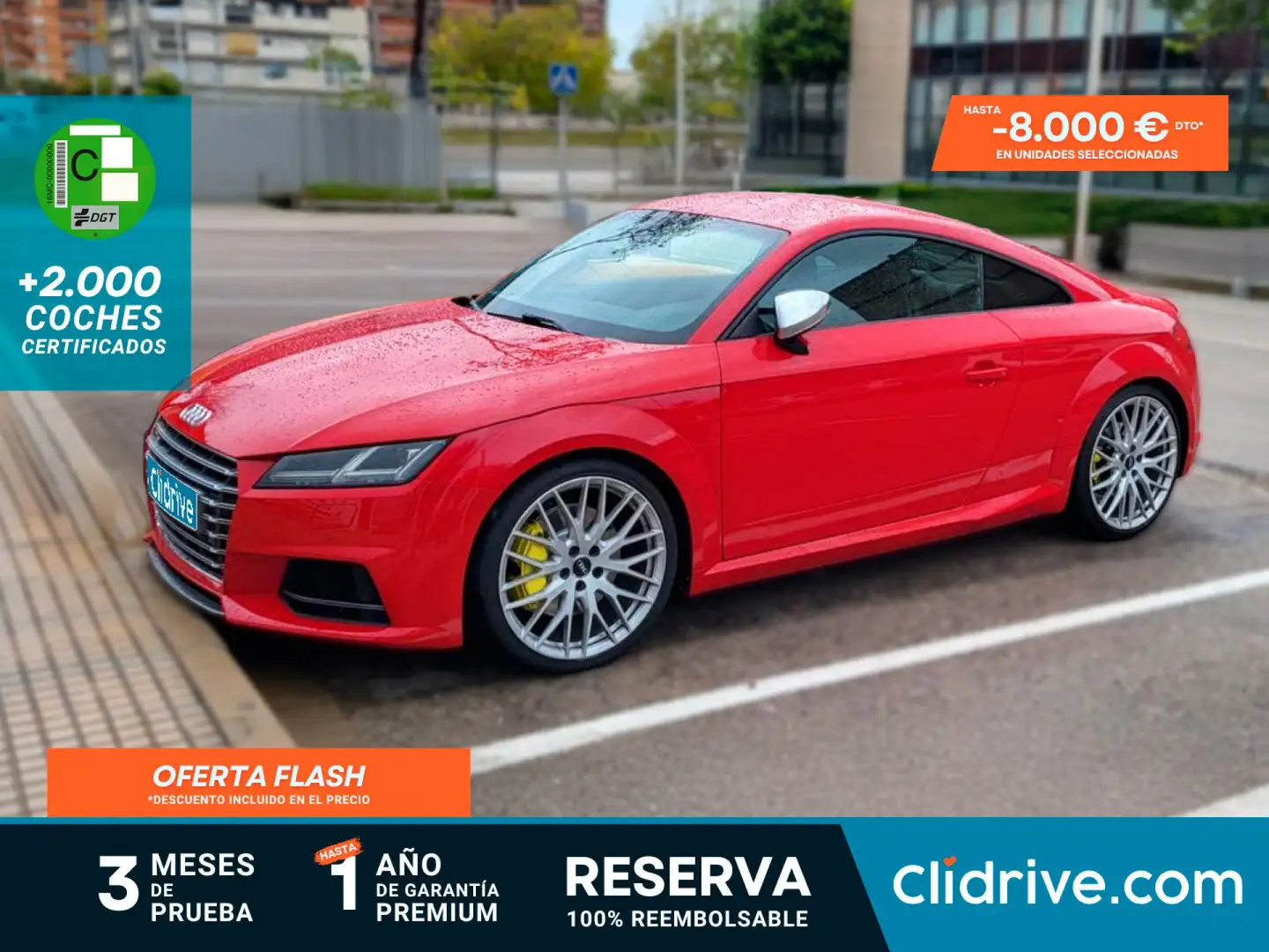 Audi TT Coupé 2.0 TFSI S quattro Rouge - 1