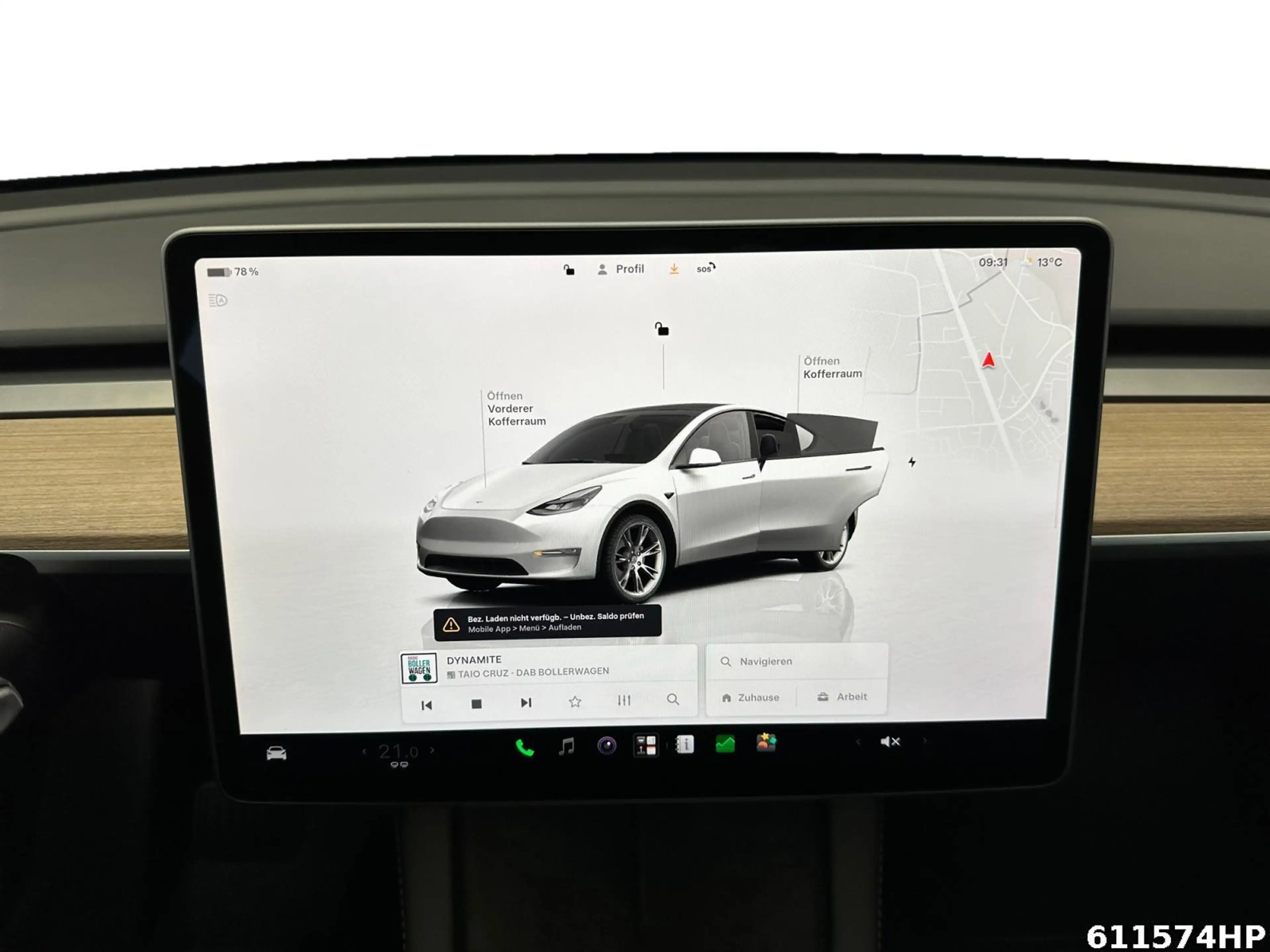 Tesla Model Y Dual Panoramadach Kamera — photo 7
