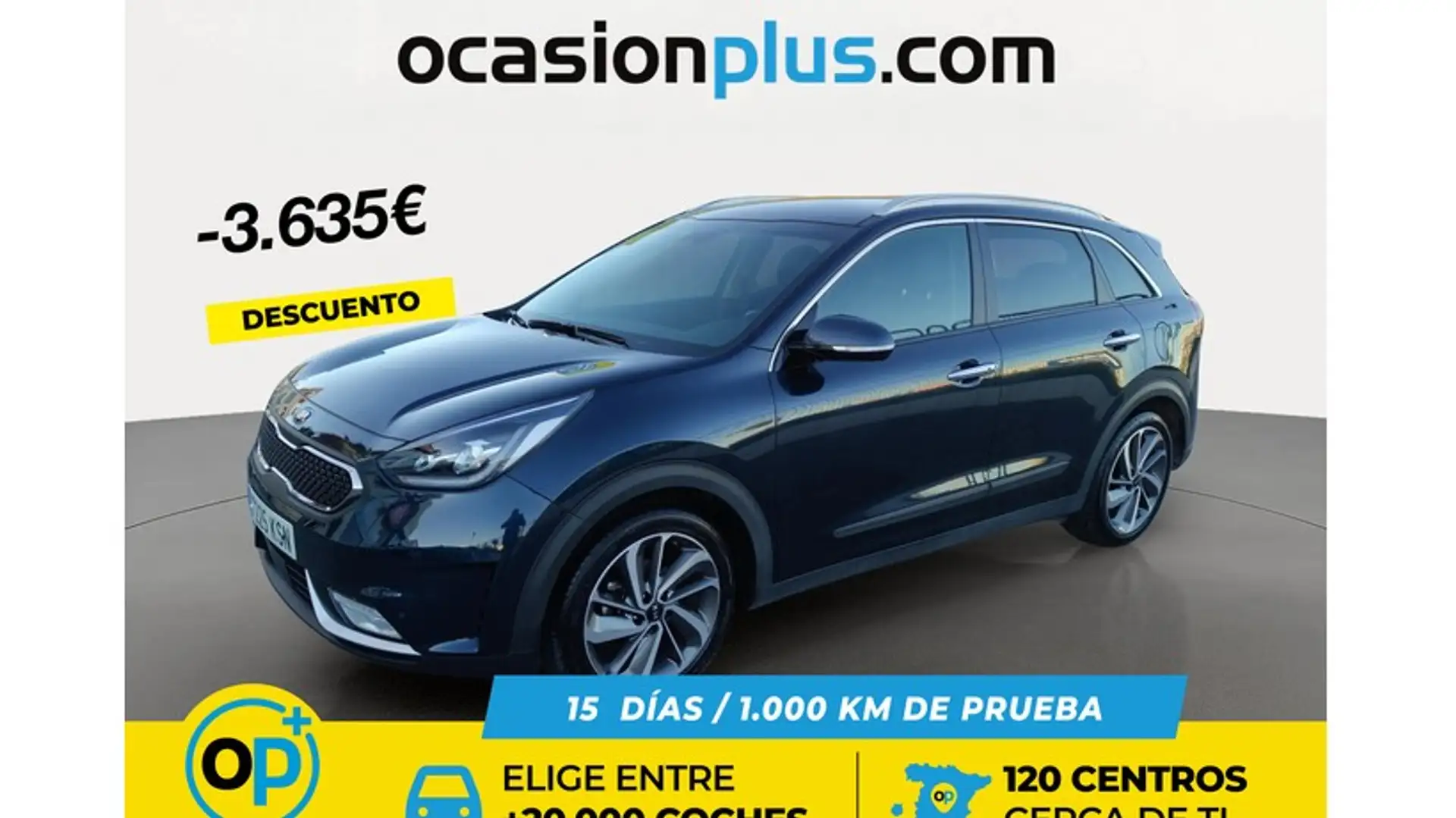 Kia Niro 1.6 HEV Emotion Bleu - 1