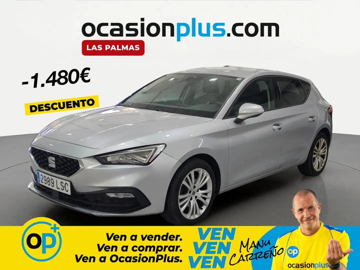 SEAT Leon 2.0TDI S&S Style 115 Gris - 1