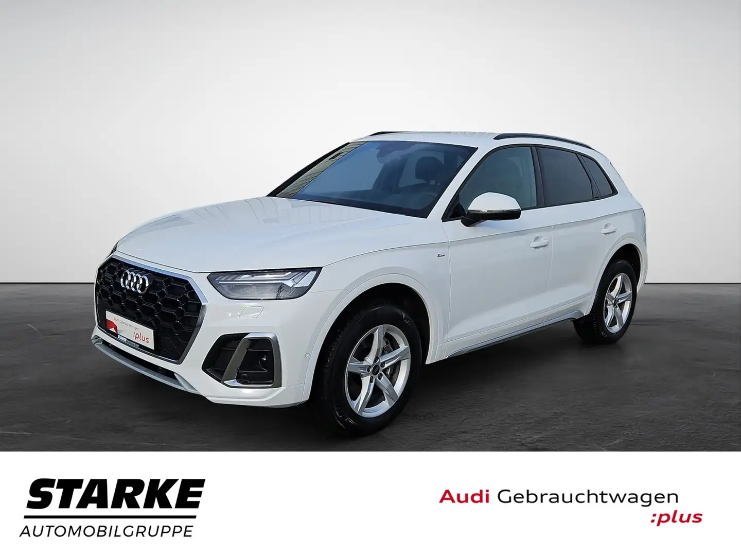 Audi Q5 40 TDI S tronic quattro S line NaviPlus Matrix ... Grau - 2