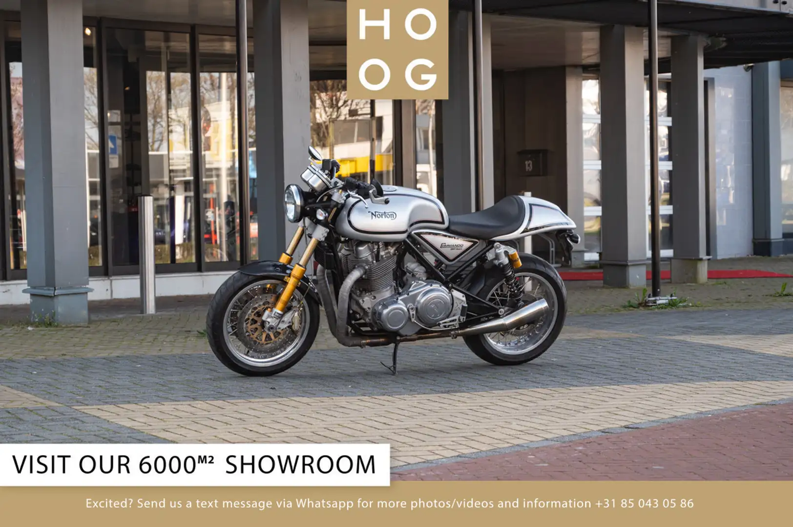 Norton Commando 961 Sport Plateado - 1