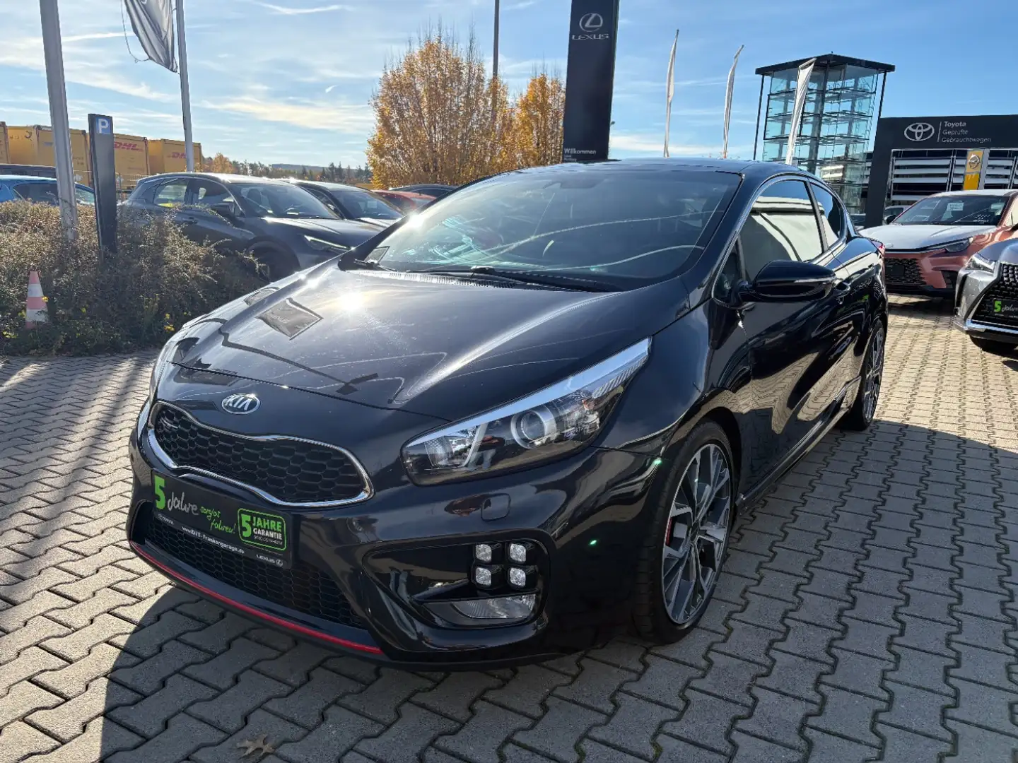 Kia Ceed / cee'd Ceed 1.6 T-GDi GT-Track Navi, Pano, SHZ, Kamera Nero - 2