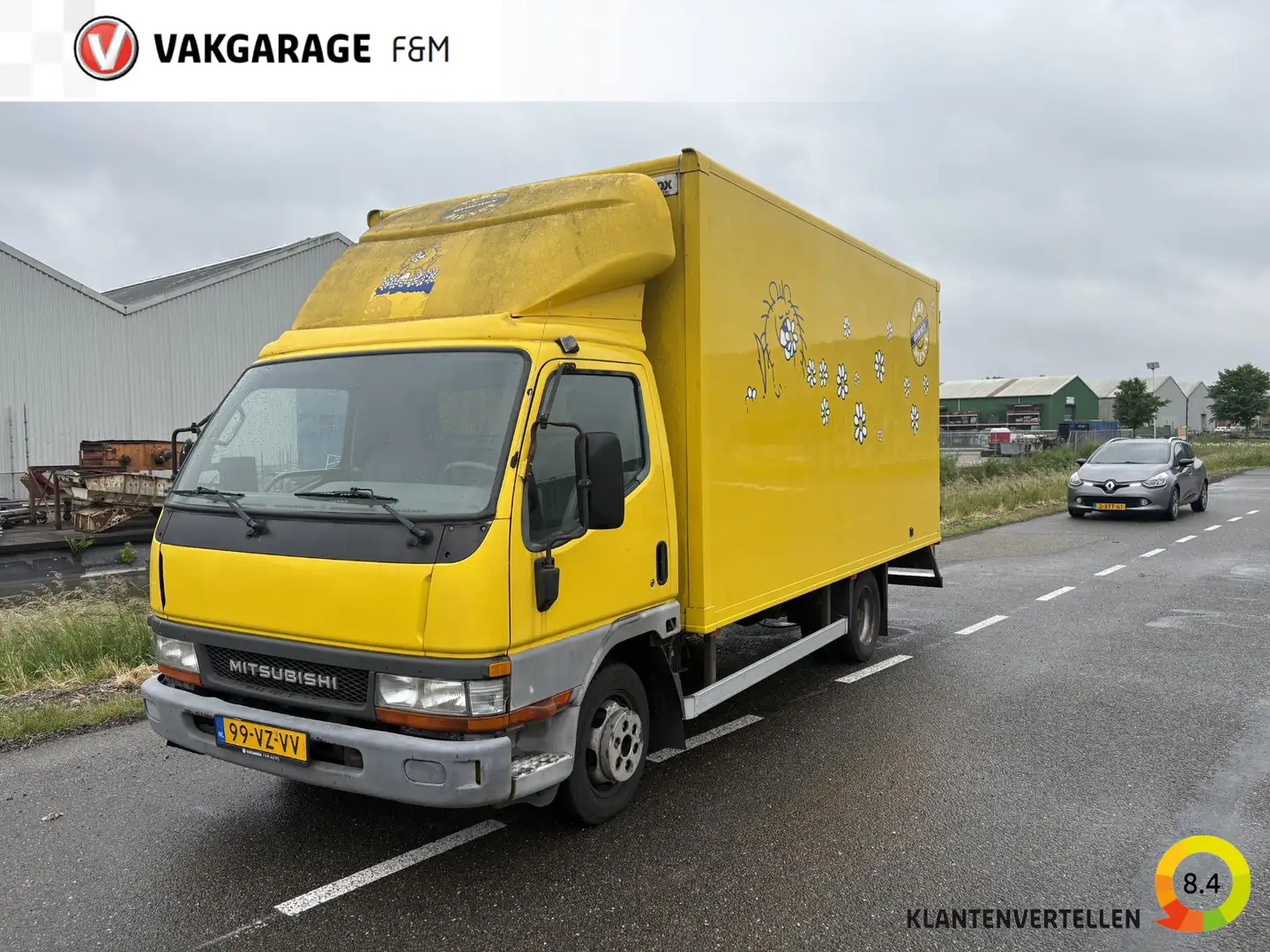 Mitsubishi Canter FB35 3.0 335 Bakwagen White - 1