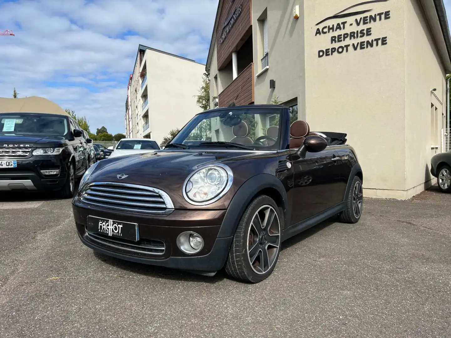 MINI Cooper Cabriolet COOPER 1.6i Brun - 1