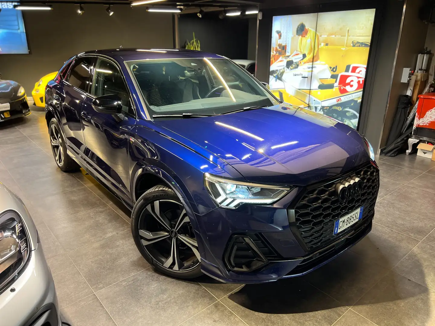 Audi Q3 Q3 Sportback 35 2.0 tdi S line edition s-tronic Bleu - 1