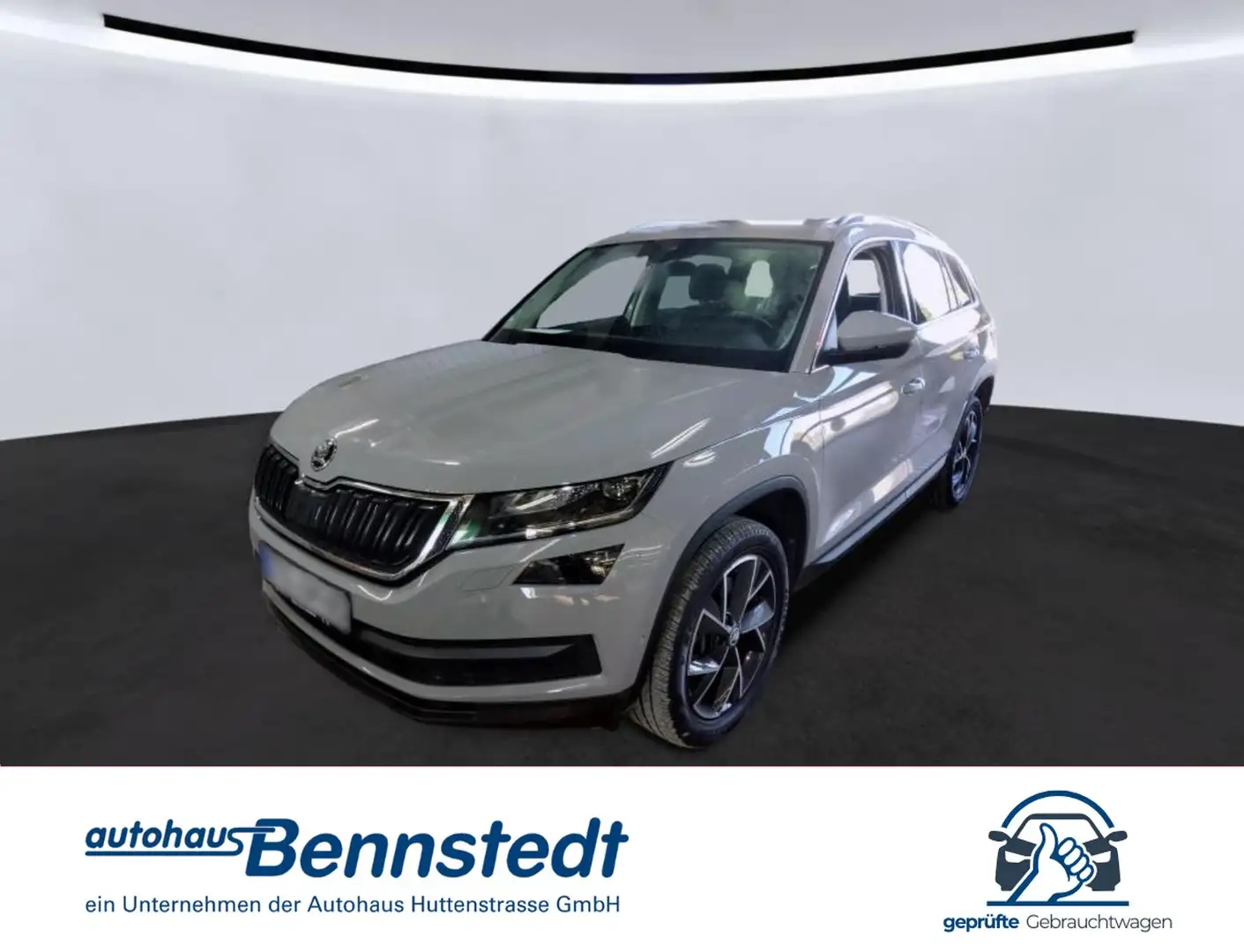 Skoda Kodiaq 2.0 TDI DSG 4x4 Style MATRIX KAMERA AHK Grau - 1