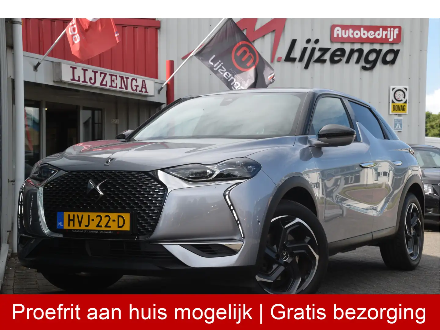 DS Automobiles DS 3 Crossback 1.2 PureTech So Chic Carplay | LED | Keyless | Hea Gris - 1