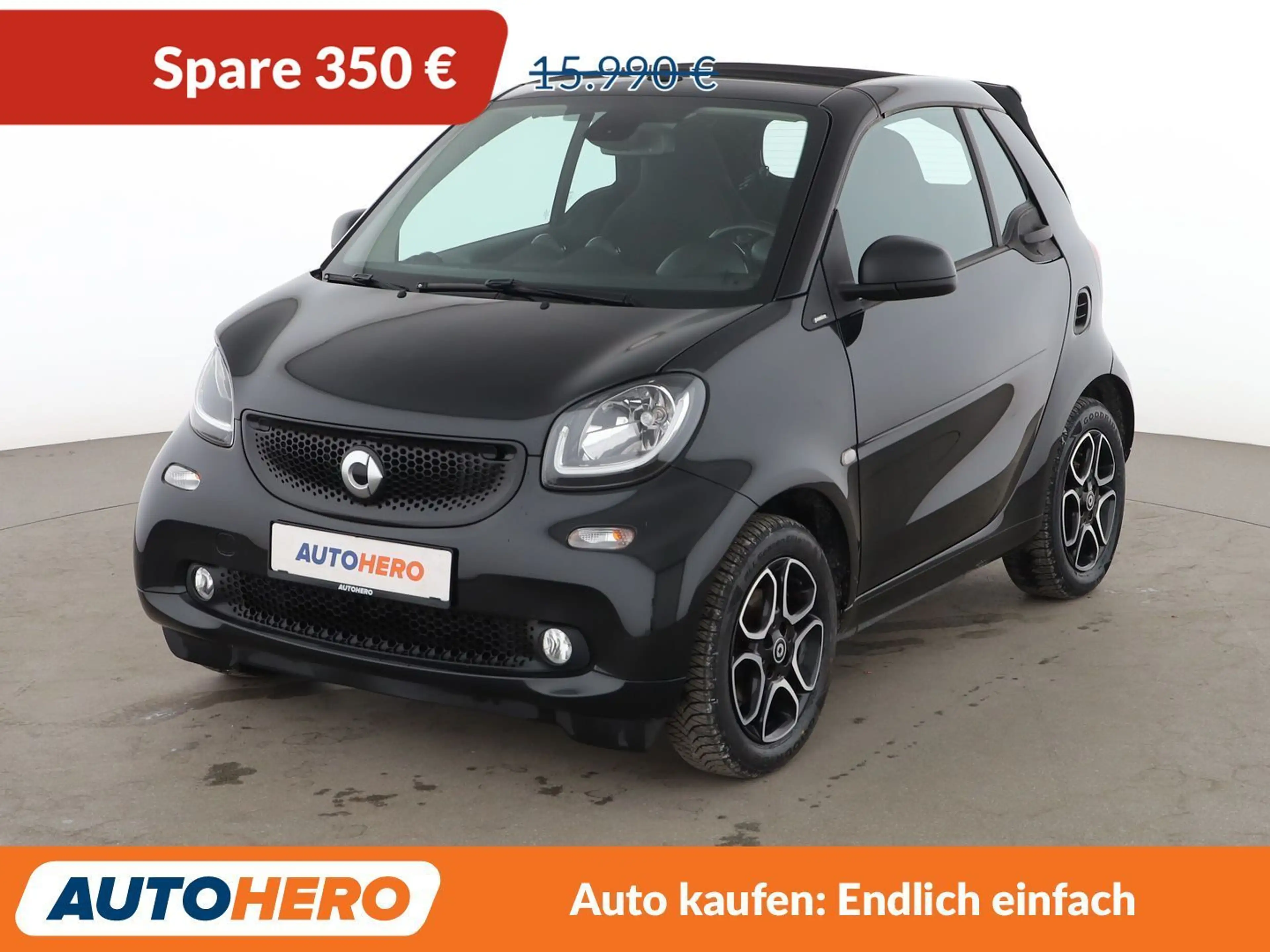 smart forTwo 0.9 Turbo passion Aut.*SHZ*KLIMA*TEMPO*CABRIO*